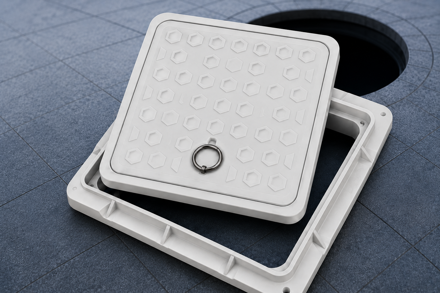 FRP Composite Manhole Covers by KavarIndia