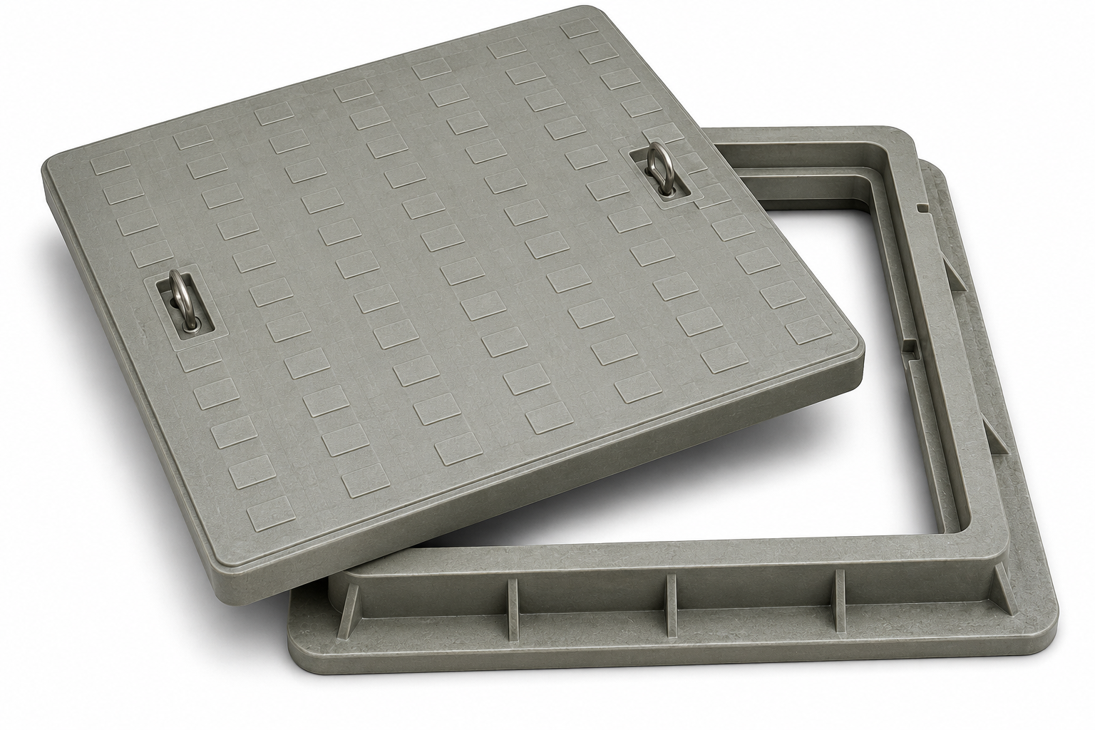 FRP manhole covers used in municipal, industrial, commercial, and residential infrastructure projects in India